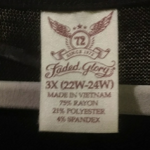 Long  black tunic ,3/4 sleeves - Picture 2 of 4